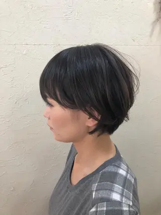ショート ENIF ヤマグチアツコのヘアスタイル