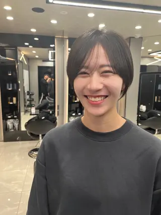 ショート hair salon Ranun髪質改善のヘアスタイル