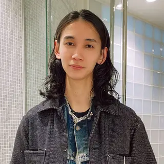 セミロング パーマ メンズ 栄/矢場町 三井太朗のヘアスタイル