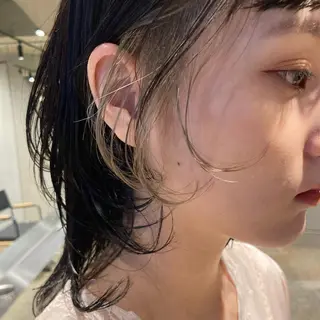 ミディアム カラー 🌈圧倒的デザイン力 内井省吾のヘアスタイル