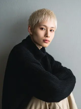 ショート カラー メンズ ブリーチお任せ🫧 tokute高円寺のヘアスタイル