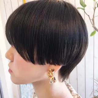 ショート 小濱 秀人のヘアスタイル