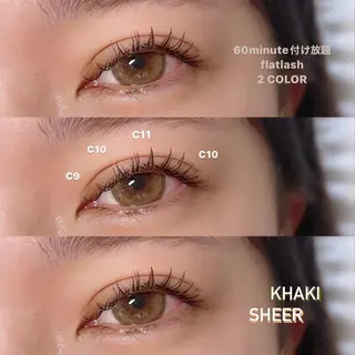 マツエク・マツパ 福島LA BEL HARUHIのマツエク・マツパデザイン