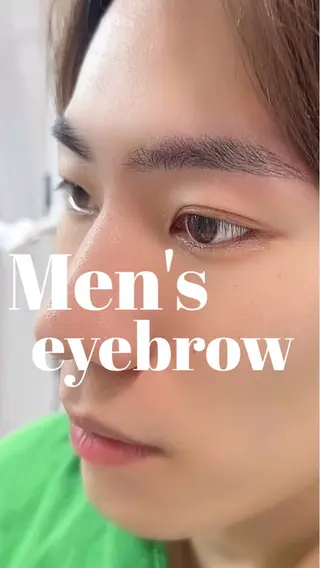 メンズ アイブロウ ___ ayumiのマツエク・マツパデザイン