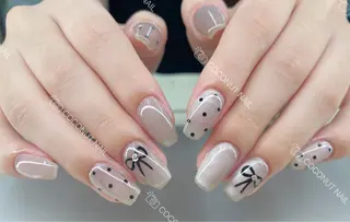 ネイル 神田 ココナッツのネイルデザイン