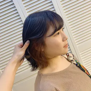 ミディアム カラー GO TODAY SHAiRE SALON 町田店所属・🫧大森 知夏🫧のヘアスタイル