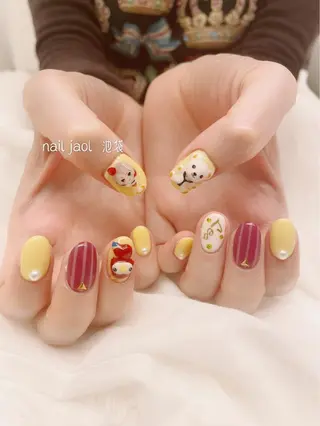 ミディアム nail jaol池袋店所属・ネイルJaol 池袋のネイルデザイン
