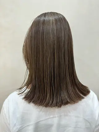 ミディアム カラー 矢場町/ダブルカラー /レイヤー/アリサのヘアスタイル