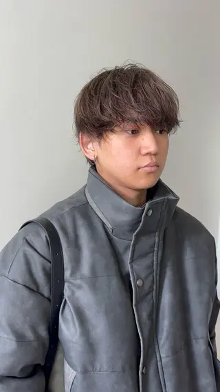 ショート パーマ メンズ men's/perm colorDaijuのヘアスタイル