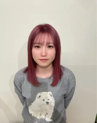 セミロング JURI /HUIのヘアスタイル