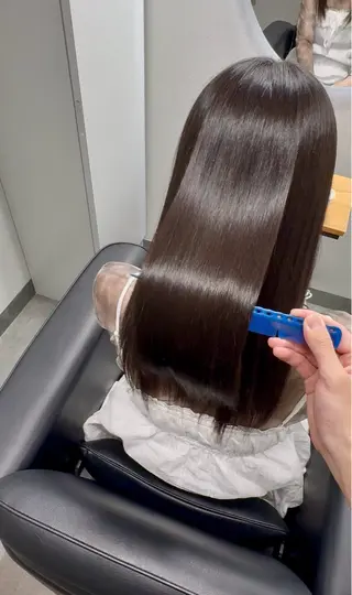 ロング 武田 一馬のヘアスタイル