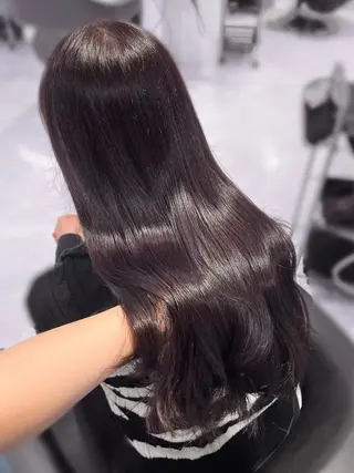 ロング カラー 表参道♡暗髪^ྀི 艶カラー♡アユミのヘアスタイル