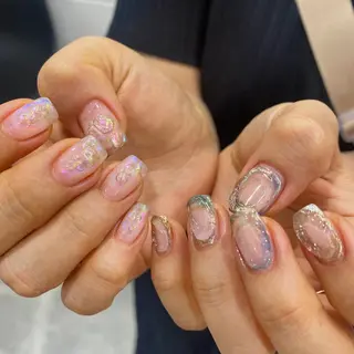 ネイル NINEnami ニュアンスネイルのネイルデザイン