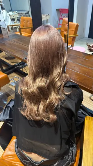 ロング カラー 💞艶カラー/ ブリーチ💞ユウカのヘアスタイル