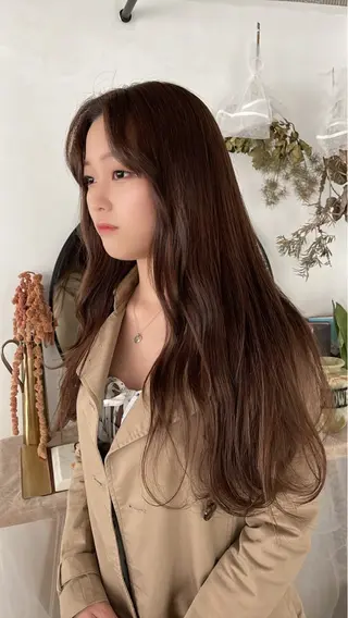 ロング カラー ボブ/レイヤー /河内温太のヘアスタイル