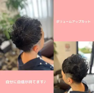 メンズ 薄毛専門 メンズカットREEのヘアスタイル