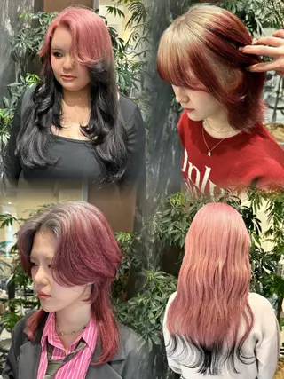 ロング カラー salowin原宿iori所属・💋ハイトーンデザイ ンヘア💋A'nyuのヘアスタイル