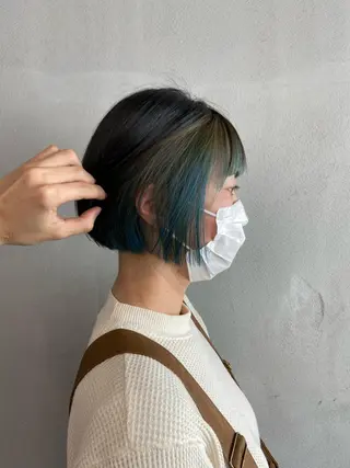 ショート メンズ/ダブルカラー /パーマ/来栖慧💈のヘアスタイル