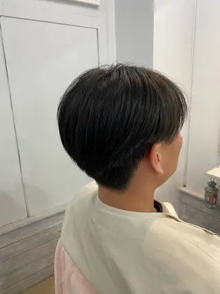 メンズ ツヤ感カラー🎀 本美冴のヘアスタイル