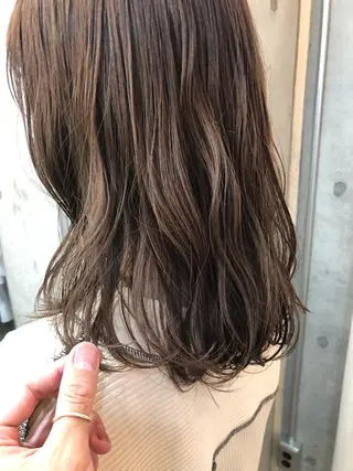 ミディアム カラー HIROKI ” stylistのヘアスタイル