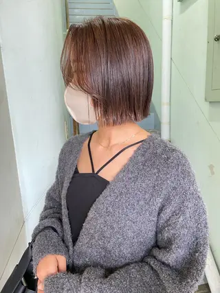 ミディアム 小玉 杏華のヘアスタイル