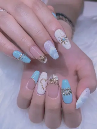 ネイル 長さだし専門店 M2 rikaのネイルデザイン