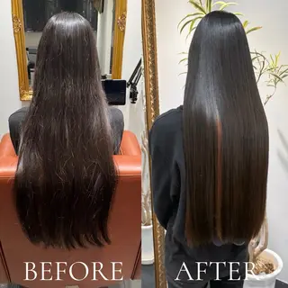 ミディアム カラー 髪質改善 SHEER. 大阪梅田【シアー】所属・村上｜髪質改善 プロデュースのヘアスタイル