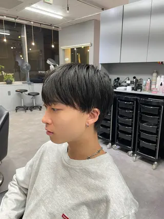 ショート メンズ 雰囲気似合わせ/ itta𓂃🫧‪のヘアスタイル