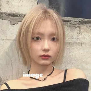 ミディアム カラー 韓国メンズヘア☆ 韓国ボブYUTOのヘアスタイル