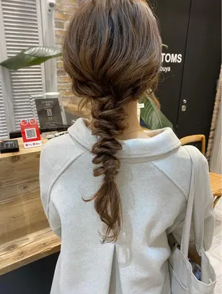 ロング ヘアアレンジ 🌟アレンジが似合う カラー🌟Rumiのヘアスタイル