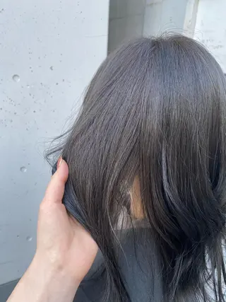 ミディアム カラー お任せヘア☘️☘️ 及川渚のヘアスタイル