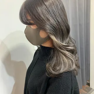 セミロング カラー HARUKA韓国ヘア /Luana梅田のヘアスタイル