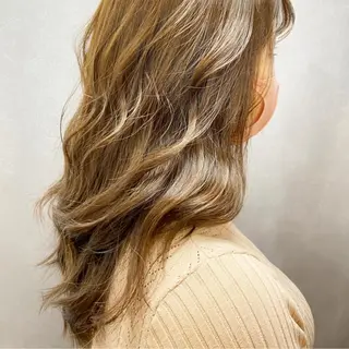 ミディアム 河原 亮のヘアスタイル