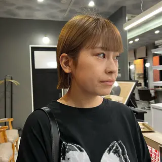 ショート 佐々木 愛実のヘアスタイル