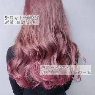 セミロング カラー パーマ ヘアアレンジ 🫧代表/新宿駅近/ 限定価格🫧田辺貴裕のヘアスタイル