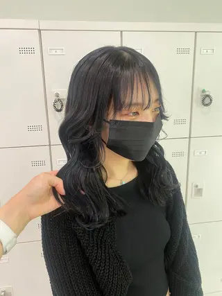 ロング カラー junna‎🤍調布 まつ毛/眉 激安のマツエク・マツパデザイン