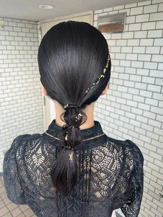 ヘアアレンジ 大人可愛いヘアメイク 💋🧚‍♀️しずかのヘアスタイル