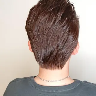 メンズ カラー パーマ ヘアアレンジ ブリーチ/ヘアケア/ 艶髪/イギチハルのヘアスタイル