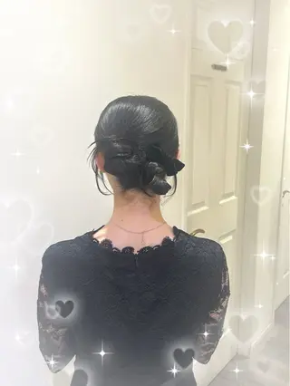 ヘアアレンジ 🎀透明感カラー🎀 ヘアメ／mikotoのヘアスタイル