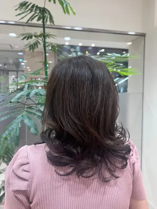 セミロング 中田 昂汰のヘアスタイル
