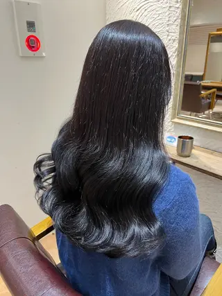 ロング カラー 🥀韓国ヘア🥀 宮津真菜のヘアスタイル