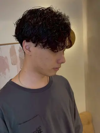 パーマ メンズ メンズパーマ／長岡 坂口祥貴のヘアスタイル