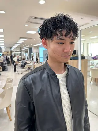 ショート パーマ 🍀自然＆長持ち♪ 縮毛矯正の匠✨️のヘアスタイル