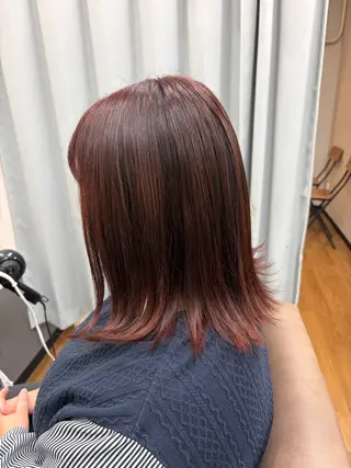 ミディアム カラー TELA HAIR 幕張本郷所属・TELA HAIR 幕張本郷店 千尋のヘアスタイル
