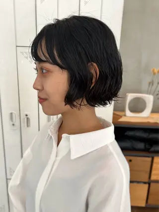 ショート ボブ指名No.1/ ボブパーマ/ユキのヘアスタイル