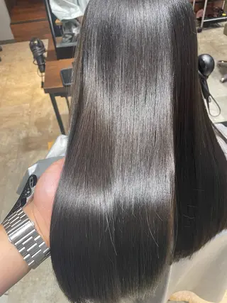 ロング カラー luff銀座所属・髪質改善艶髪特化 二瓶　海人のヘアスタイル