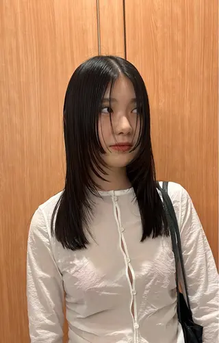 ロング 藤澤 春菜  /  ACAのヘアスタイル