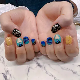 ネイル I_p4ce所属・I_p4ce 🍊あい🍊のネイルデザイン