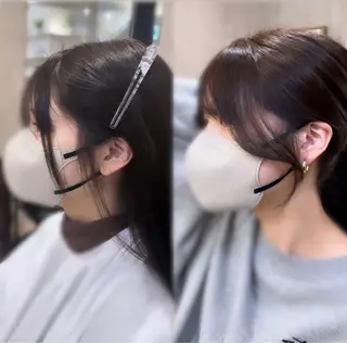 ロング 渋谷/ハッシュ レイヤーカット/会田のヘアスタイル