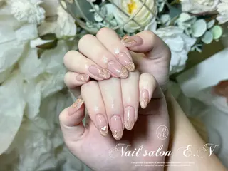 ネイル E.N🦋 長さ出し/持ち込みのネイルデザイン